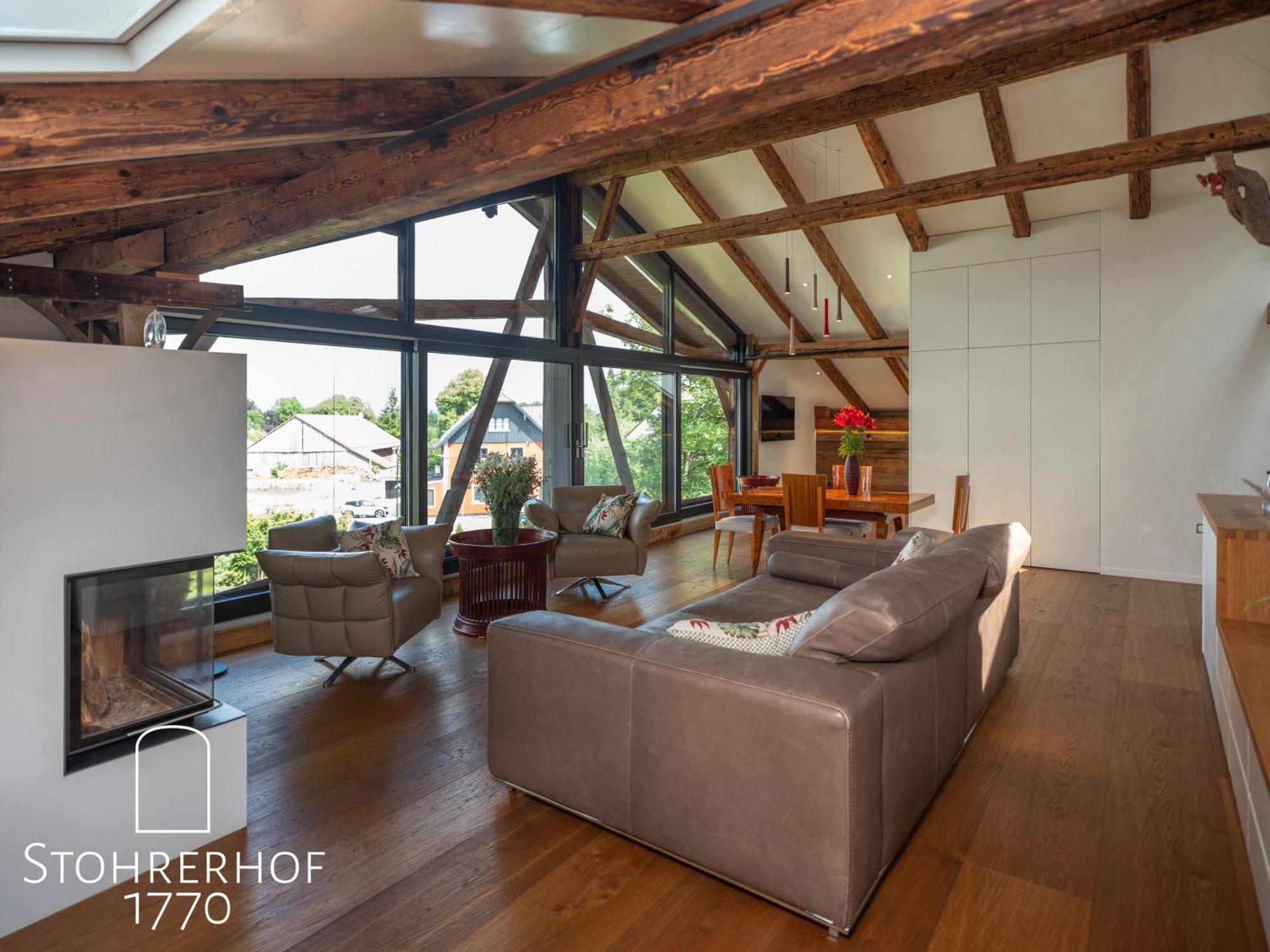 5 Sterne Penthouse-Loft Gut Stohrerhof Bis 4 Personen Diessen am Ammersee Exterior photo